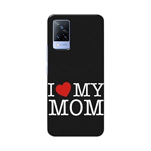 PRINTFIDAA I Love My Mom Hard Back