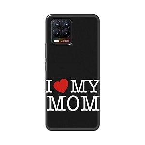 PRINTFIDAA I Love My Mom Hard Back