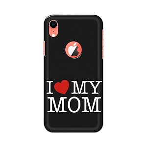 PRINTFIDAA I Love My Mom Hard Back