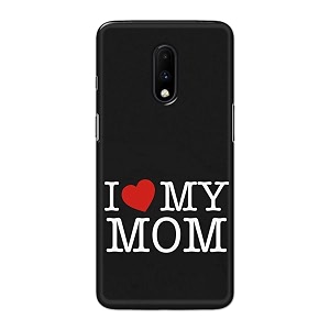PRINTFIDAA I Love My Mom Hard Back