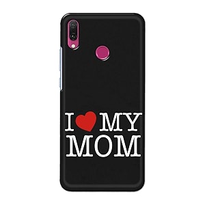 PRINTFIDAA I Love My Mom Hard Back