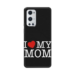 PRINTFIDAA I Love My Mom Hard Back