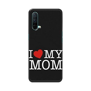 PRINTFIDAA I Love My Mom Hard Back