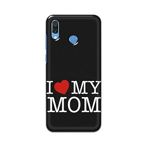PRINTFIDAA I Love My Mom Hard Back