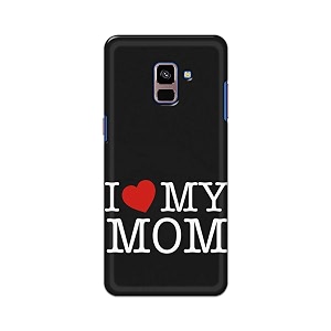 PRINTFIDAA I Love My Mom Hard Back
