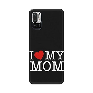 PRINTFIDAA I Love My Mom Hard Back