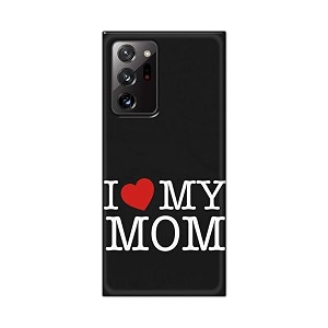 PRINTFIDAA I Love My Mom Hard Back