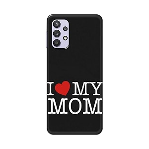 PRINTFIDAA I Love My Mom Hard Back