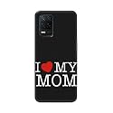 PRINTFIDAA I Love My Mom Hard Back