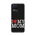 PRINTFIDAA I Love My Mom Hard Back