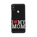 PRINTFIDAA I Love My Mom Hard Back