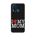 PRINTFIDAA I Love My Mom Hard Back