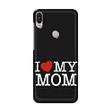 PRINTFIDAA I Love My Mom Hard Back