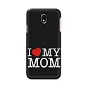 PRINTFIDAA I Love My Mom Hard Back