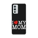 PRINTFIDAA I Love My Mom Hard Back