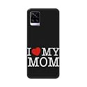 PRINTFIDAA I Love My Mom Hard Back