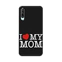 PRINTFIDAA I Love My Mom Hard Back