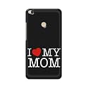 PRINTFIDAA I Love My Mom Hard Back