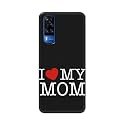 PRINTFIDAA I Love My Mom Hard Back