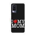 PRINTFIDAA I Love My Mom Hard Back