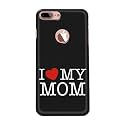 PRINTFIDAA I Love My Mom Hard Back