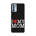PRINTFIDAA I Love My Mom Hard Back