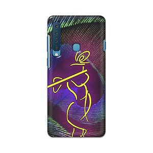 PRINTFIDAA Lord Krishna On Peacock Feather Hard