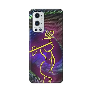 PRINTFIDAA Lord Krishna On Peacock Feather Hard