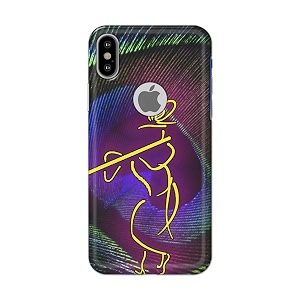 PRINTFIDAA Lord Krishna On Peacock Feather Hard