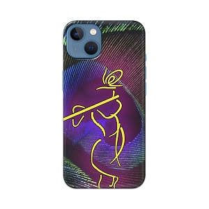 PRINTFIDAA Lord Krishna On Peacock Feather Hard