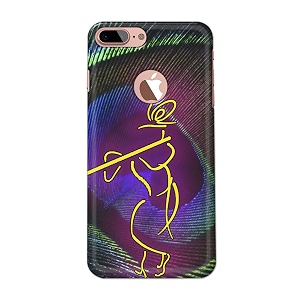 PRINTFIDAA Lord Krishna On Peacock Feather Hard