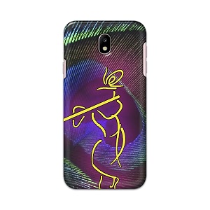 PRINTFIDAA Lord Krishna On Peacock Feather Hard