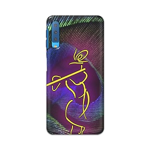 PRINTFIDAA Lord Krishna On Peacock Feather Hard