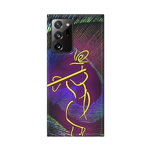PRINTFIDAA Lord Krishna On Peacock Feather Hard