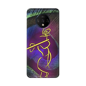 PRINTFIDAA Lord Krishna On Peacock Feather Hard