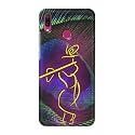 PRINTFIDAA Lord Krishna On Peacock Feather Hard