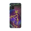 PRINTFIDAA Lord Krishna On Peacock Feather Hard