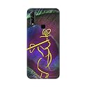 PRINTFIDAA Lord Krishna On Peacock Feather Hard