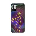 PRINTFIDAA Lord Krishna On Peacock Feather Hard