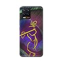 PRINTFIDAA Lord Krishna On Peacock Feather Hard