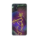 PRINTFIDAA Lord Krishna On Peacock Feather Hard