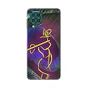 PRINTFIDAA Lord Krishna On Peacock Feather Hard