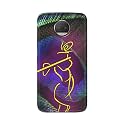 PRINTFIDAA Lord Krishna On Peacock Feather Hard