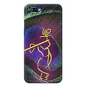 PRINTFIDAA Lord Krishna On Peacock Feather Hard