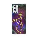 PRINTFIDAA Lord Krishna On Peacock Feather Hard