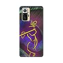PRINTFIDAA Lord Krishna On Peacock Feather Hard