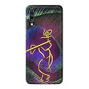 PRINTFIDAA Lord Krishna On Peacock Feather Hard