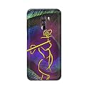 PRINTFIDAA Lord Krishna On Peacock Feather Hard