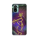 PRINTFIDAA Lord Krishna On Peacock Feather Hard