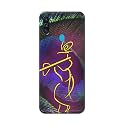 PRINTFIDAA Lord Krishna On Peacock Feather Hard